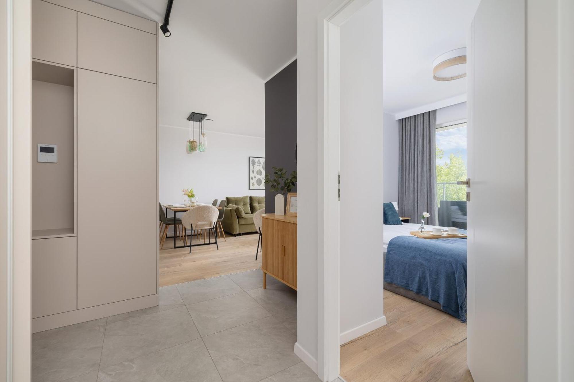 Stylowy Apartament Z Dwiema Sypialniami Balkonem I Parkingiem By Noclegi Renters كاتوفيتسه المظهر الخارجي الصورة
